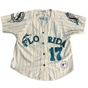 Esleep Boxer Vintage Miami Marlins Shirt. Size S